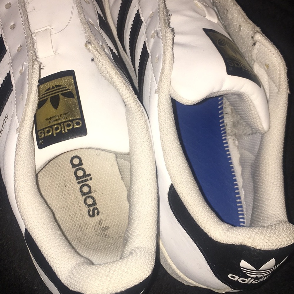 White adidas - Picture 2 of 4